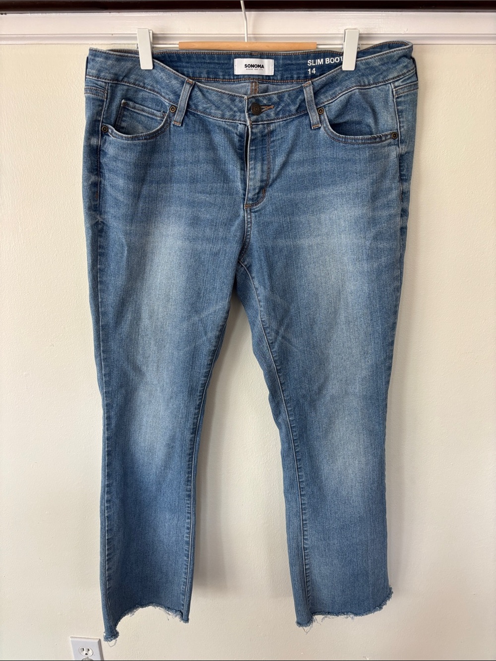 Sonoma Light Blue Slim Boot Denim Jeans